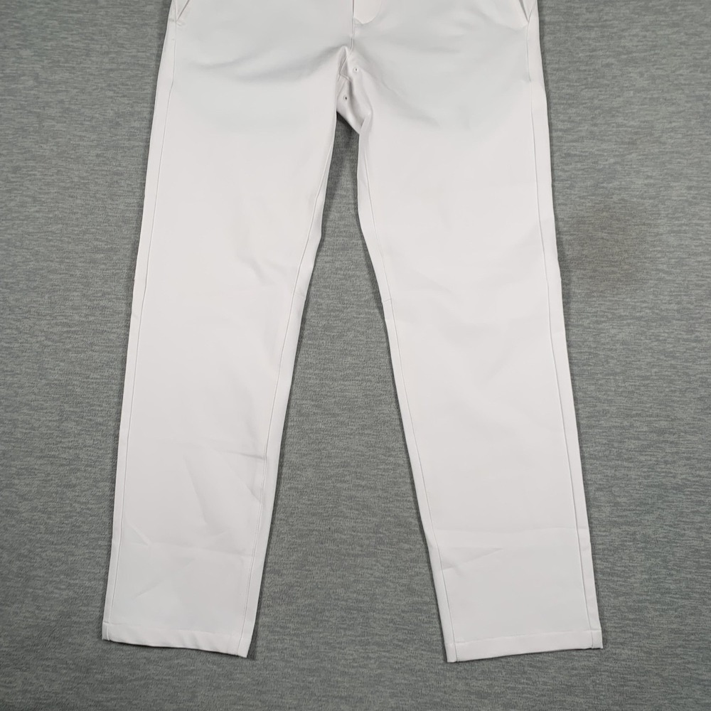Bonobos Golf Pants Mens 30x29 (28x28) White Slim Fit Stretch Khaki Chino - Picture 3 of 13